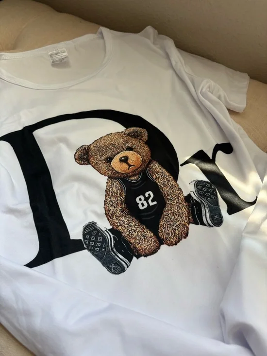 White bear t-shirt🧸 - Picture 3 of 6